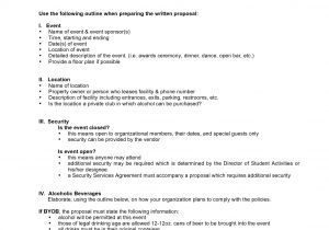 Official Proposal Template 7 formal Proposal Template Procedure Template Sample
