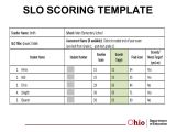Ohio Slo Template Sample Matrix Template Bing
