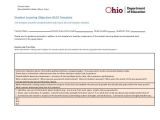 Ohio Slo Template Student Learning Objective Slo Template Omea