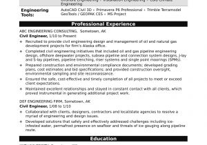 Oil and Gas Civil Engineer Resume Sample Resume for A Midlevel Civil Engineer Monster Com