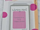 On the Border Gift Card Bosskut Stanzform Buchereikarte Library Card 0527
