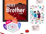On the Border Gift Card Buy Indigifts Rakhi for Brother with Gift Quote Printed