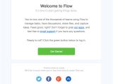 Onboarding Email Template Onboarding Email Design From Flow Really Good Emails