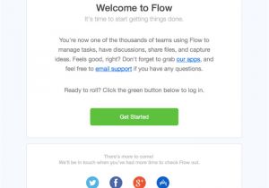 Onboarding Email Template Onboarding Email Design From Flow Really Good Emails