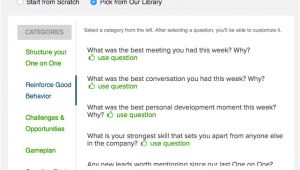 One On One Email Template One On One Meeting Template Wideangle