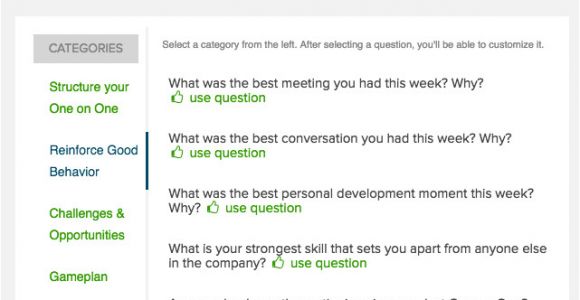One On One Email Template One On One Meeting Template Wideangle