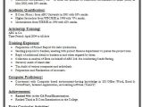 One Page Fresher Resume format Over 10000 Cv and Resume Samples with Free Download One