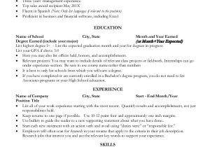 One Page Resume format Word Sample One Page Resume 9 Examples In Word Pdf