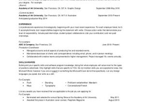 One Page Resume Sample 41 One Page Resume Templates Free Samples Examples
