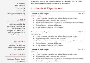 One Page Resume Template Free One Page Resume Template Learnhowtoloseweight Net