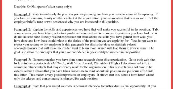 One Paragraph Cover Letter One Paragraph Cover Letter Memo Example