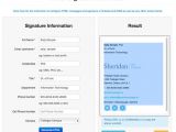 Online Email Template Generator 12 Outlook Email Signature Templates Samples Examples
