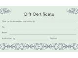 Online Gift Certificate Template 18 Gift Certificate Templates Excel Pdf formats