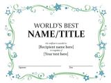 Online Gift Certificate Template Free Gift Certificate Templates Microsoft Word Templates