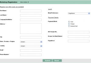 Online Registration form Template HTML Product Registration Card Template