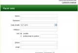 Online Registration form Template HTML Registration form Template Free Download