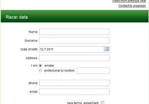 Online Registration form Template HTML Registration form Template Free Download