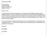 Online Resume for Job Interview Thank You Letter after Job Interview Http