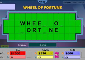 Online Wheel Of fortune Template Tim 39 S Slideshow Games Wheel Of fortune for Powerpoint