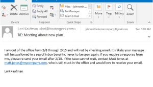 Ooo Mail Template How to Set Up An Out Of Office Reply In Outlook for Windows