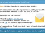Open Enrollment Email Template Strategic Ways to Increase Employee Engagement