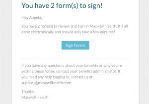 Open Enrollment Email Template System Email Templates Support
