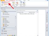 Open Outlook Email Template How to Add Outlook File Templates to the 2010 Ribbon