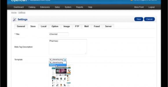 Opencart Change Template Opencart How to Change Default Template or Select New