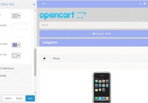 Opencart Template Editor Opencart Template Editor Live theme Editor Opencart