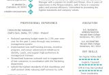 Operations Manager Resume Sample Operations Manager Resume Example Writing Tips Rg