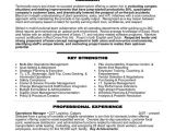 Operations Manager Resume Template Operations Manager Resume Template Premium Resume