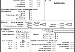 Ophthalmology Exam Template 22 Images Of Template for Post Op Cataract Surgery