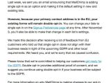 Opt In Email Template From Around the Industry Mailchimp Single Opt In and the Gdpr