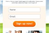 Opt In Page Template Opt In Page Templates by Getresponse