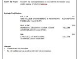 Oracle Apps Fresher Resume format Resume Templates