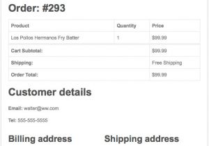 Order Shipped Email Template Customizing Woocommerce order Emails Jilt