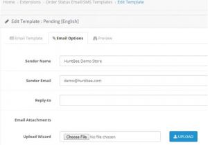 Order Status Email Template Opencart order Status Email Sms Template Designer Pro