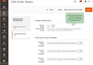 Order Status Email Template order Status Extension for Magento 2 Set Custom order Status