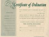 Ordination Certificate Templates ordination for Minister Certificates Certificate