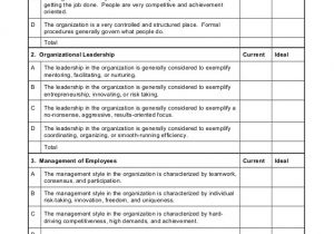Organizational Culture assessment Instrument Template Cs Ocai assessment