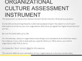 Organizational Culture assessment Instrument Template Readiness for Ebp the Role Of organizational Culture