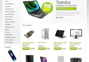 Os Commerce Templates Computer Store Oscommerce Templates themes Free