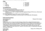 Osp Engineer Resume Network Osp Engineer Resume Example Verizon Communications