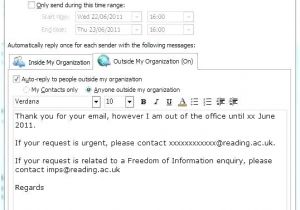 Out Of Office Message Outlook 2010 Template March Page 2 Out Of Office Message Template Outlook Away