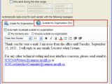 Out Of Office Message Outlook 2010 Template Out Of Office Message Outlook 2010 Template Create Email