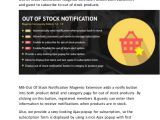 Out Of Stock Email Template Out Of Stock Notification Magento Extension