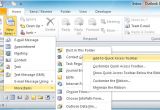 Outlook 2010 Email Template Shortcut How to Add Shortcuts to Template In Ribbon In Outlook