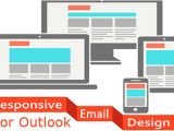 Outlook 2013 HTML Email Template Responsive Email Templates Design for Outlook
