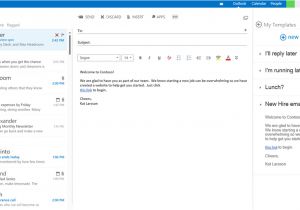 Outlook Com Email Templates De Nouvelles Api Pour Office 365 Et Des Extensions Pour