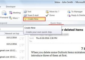 Outlook Quick Step Email Template 2 Methods to Quickly forward Outlook Emails with A